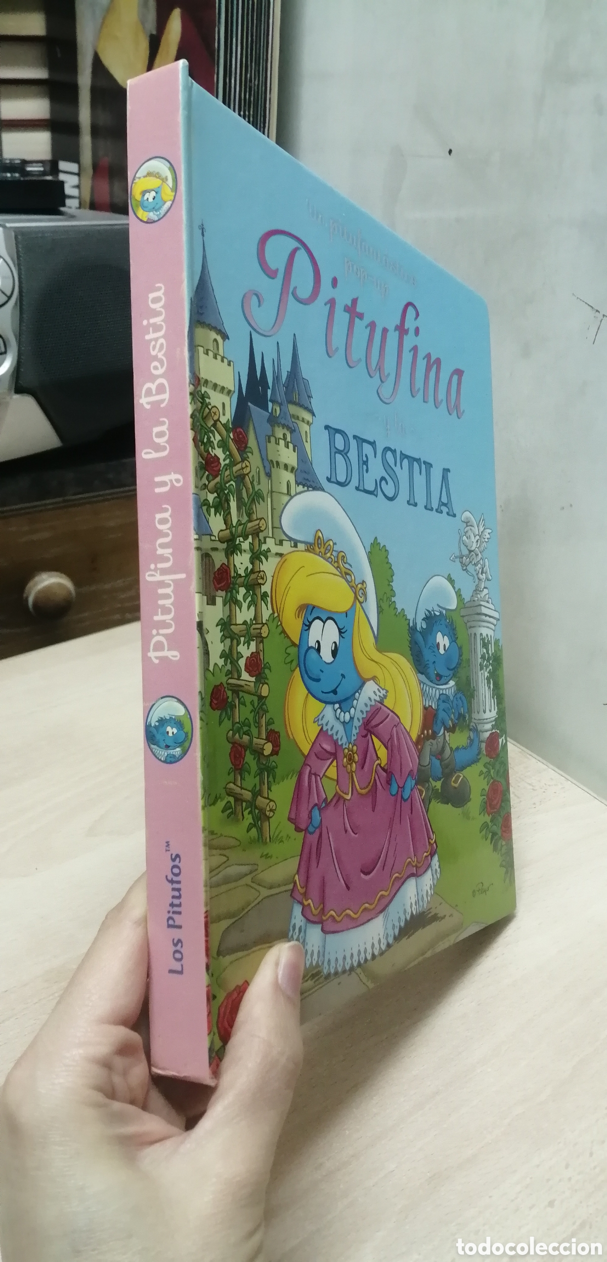 Libros: Pitufina y la Bestia Pop Up - Foto 2
