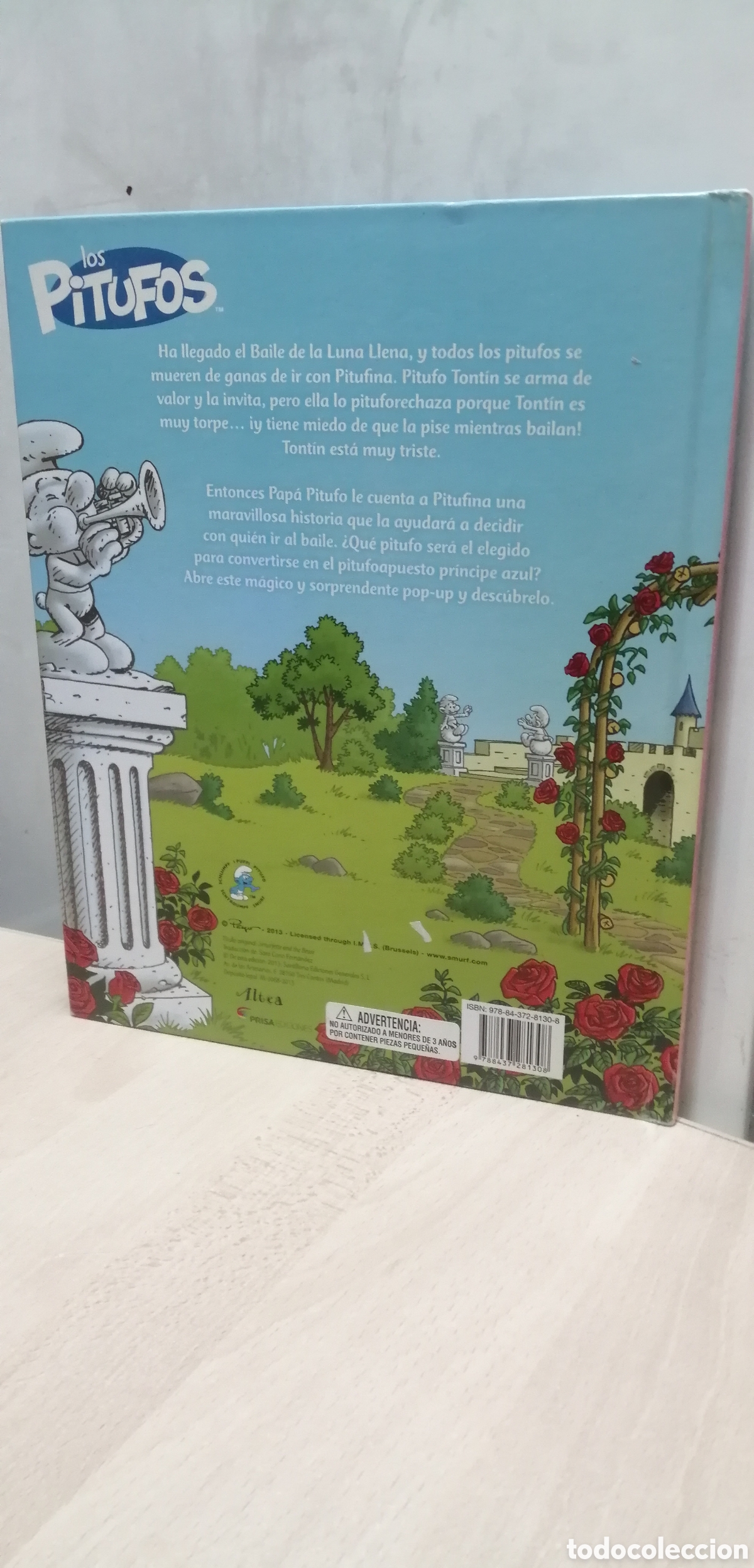 Libros: Pitufina y la Bestia Pop Up - Foto 4