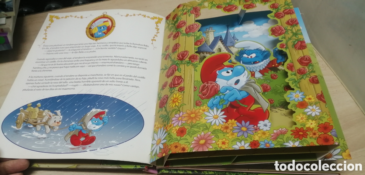 Libros: Pitufina y la Bestia Pop Up - Foto 7