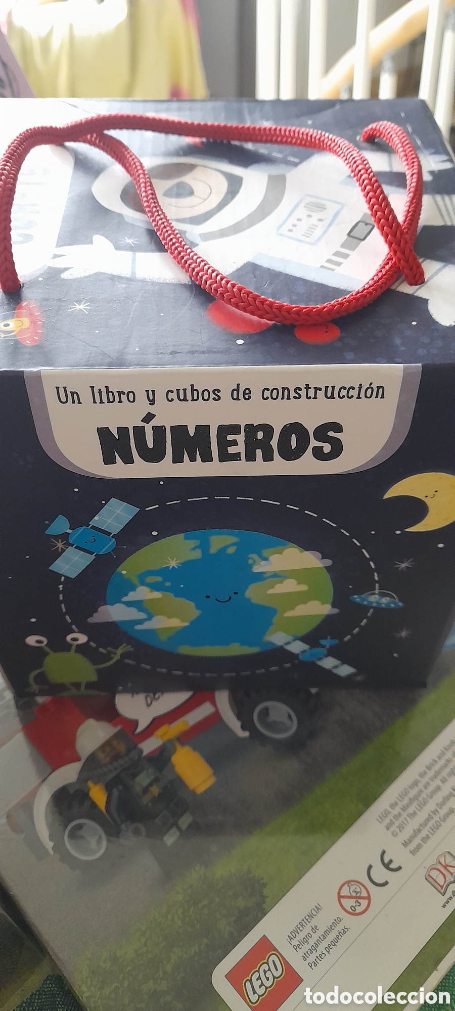Libros: Cohete. Libro y cubos de construcci&oacute;n - Foto 4