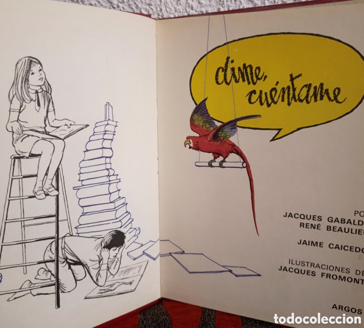 Libros: Libro -Dime, cu&eacute;ntame - Ed. Argos - Historia Ilustrada