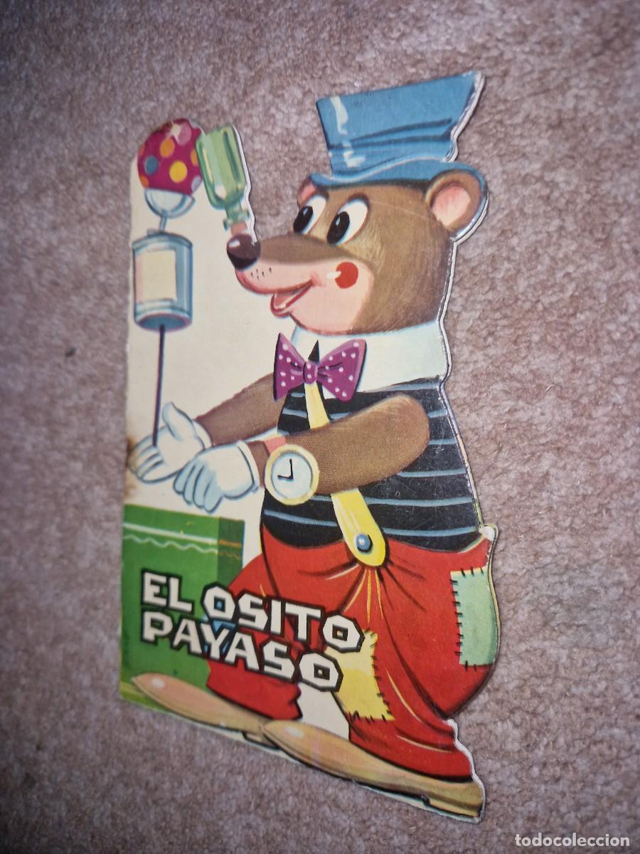 Libros: cuento troquelado. el osito payaso / editorial bruguera 1965