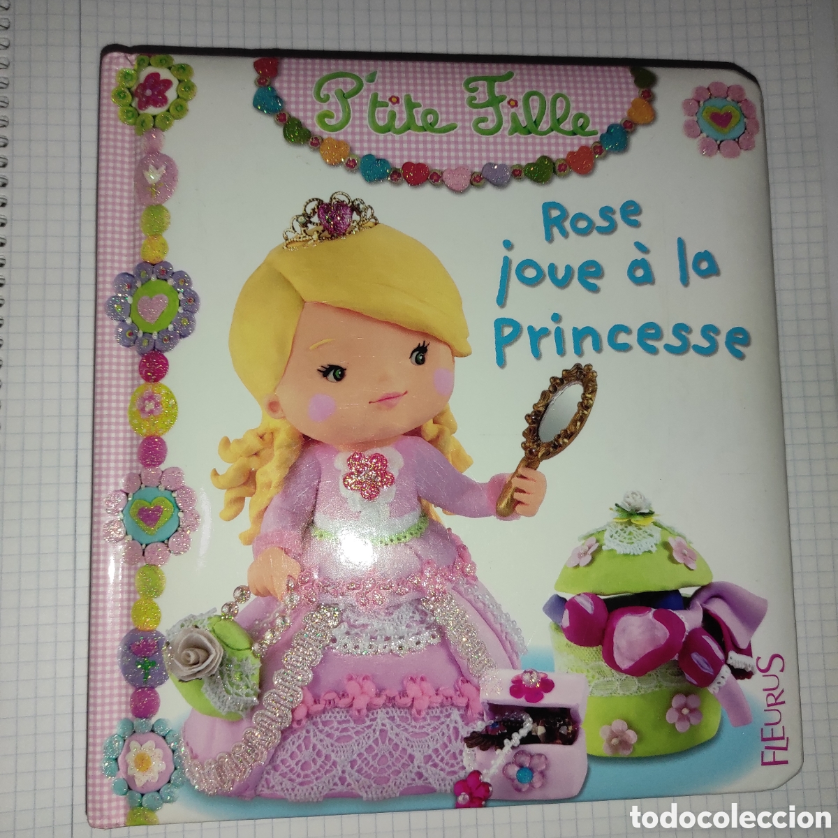 Libros: Libro infantil &ldquo;Rose joue &agrave; la Princesse&rdquo; &ndash; Fleurus, 2010 - Foto 1