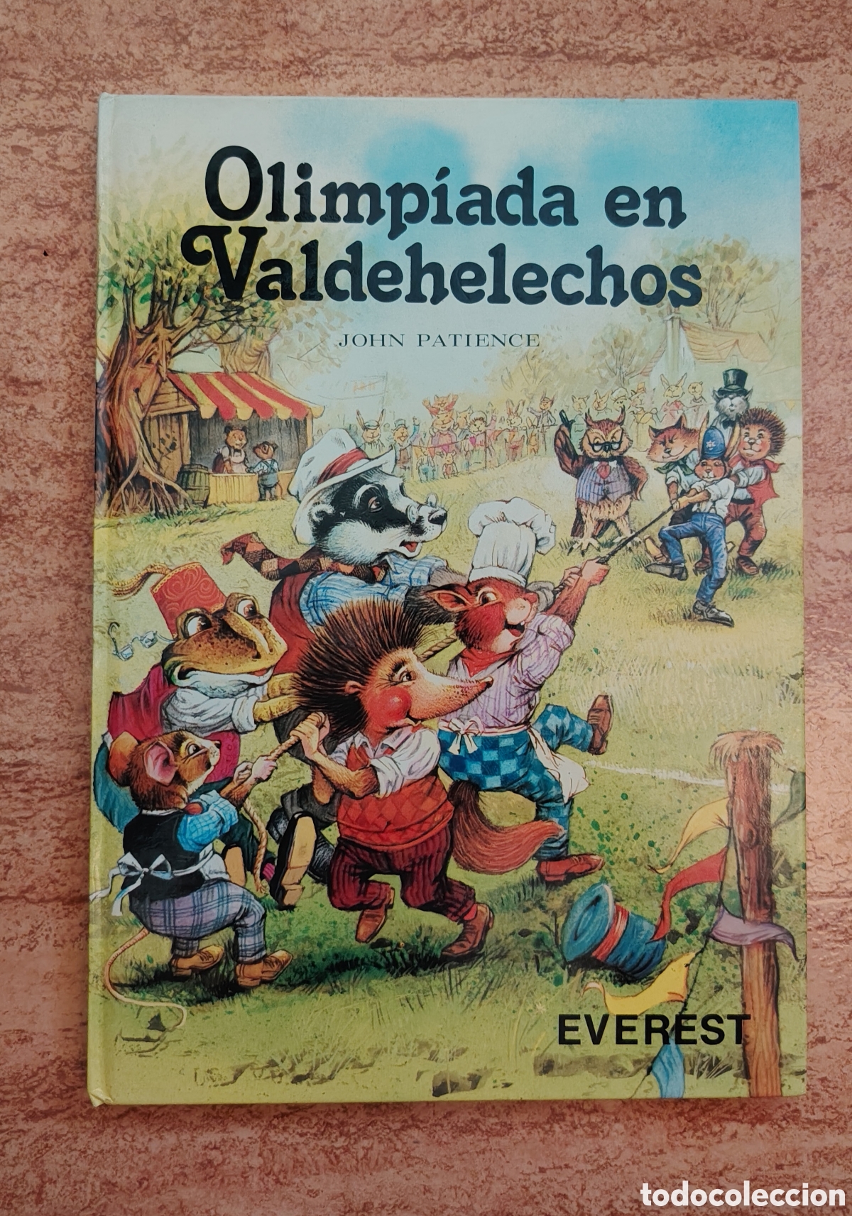 Libros: Olimpiada en Valdehelechos y La nueva casa del se&ntilde;or Robin - John Patience - 1985 Everest - SIN USO