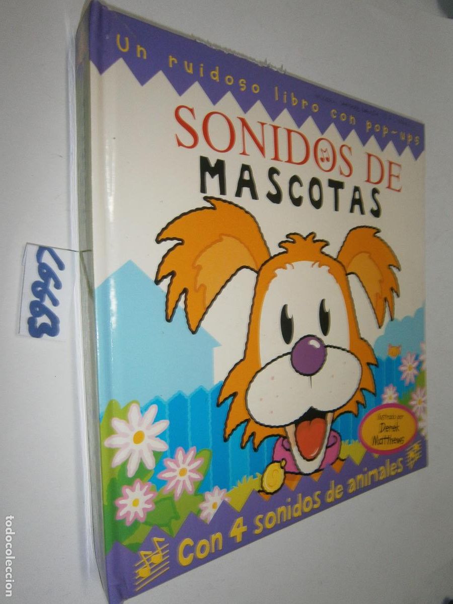 Libros: POP UP Y SONIDO DE ANIMALES - SONIDOS DE MASCOTAS