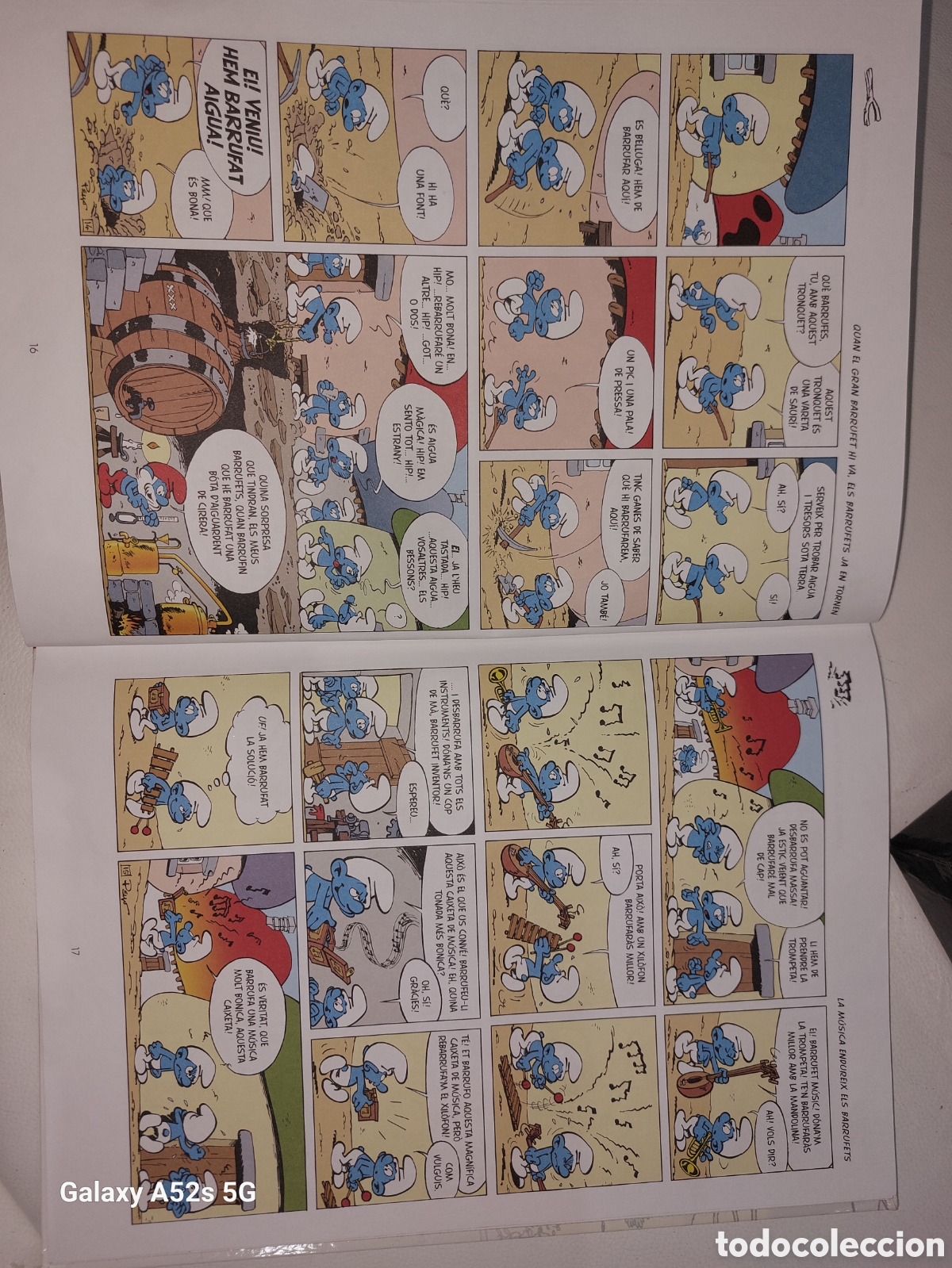 Libros: Hist&ograve;ries de Barrufets - Foto 2
