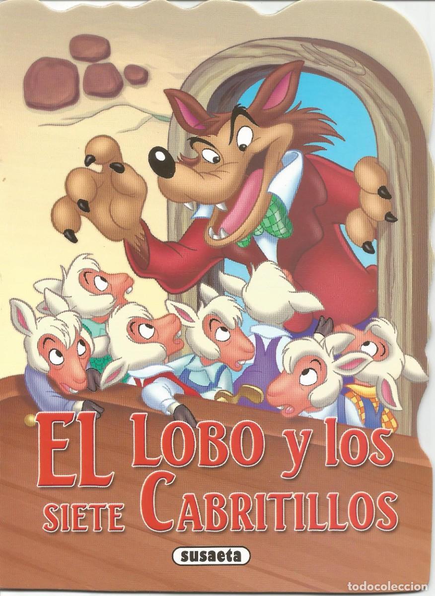 Libros: Mis cuentos troquelados: El lobo y los siete cabritillos - Editorial Susaeta - 2022 - Cuento 4 de 6