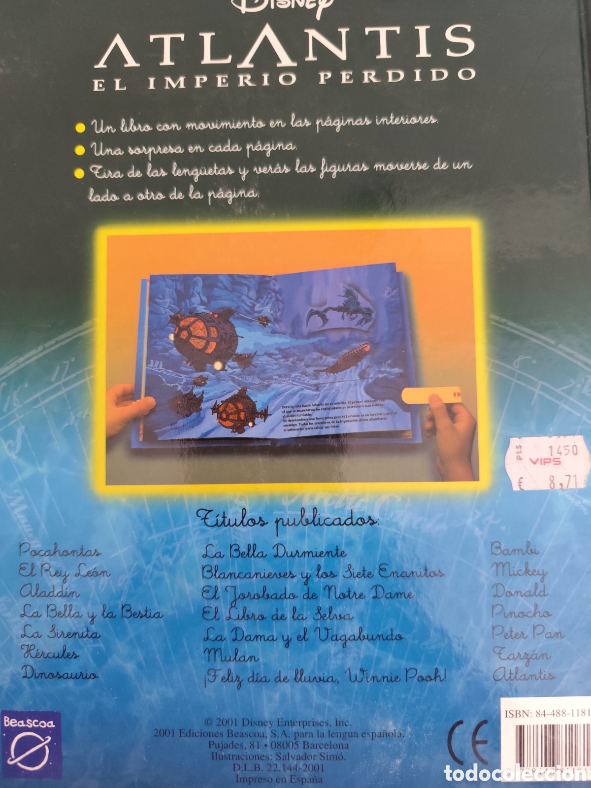 Libros: Atlantis, el imperio perdido. (Disney) - Foto 3