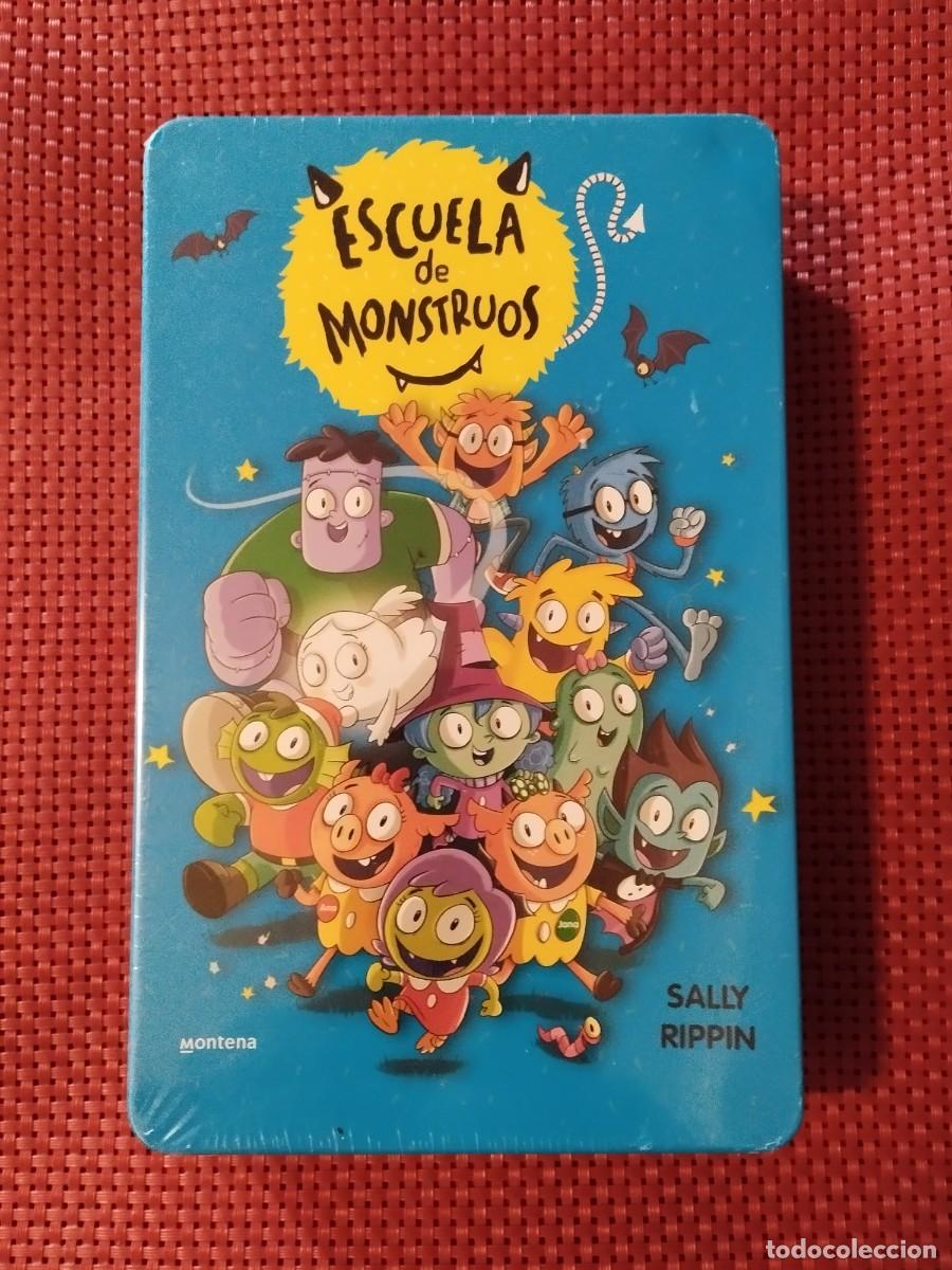 Libros: Cofre/Caja Met&aacute;lica de la Escuela de Monstruos