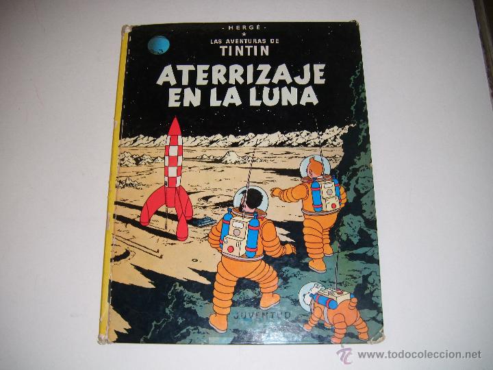 Libros: aterriza en la luna tin tin - Foto 1