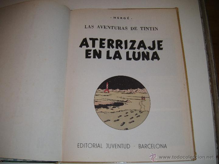Libros: aterriza en la luna tin tin - Foto 3