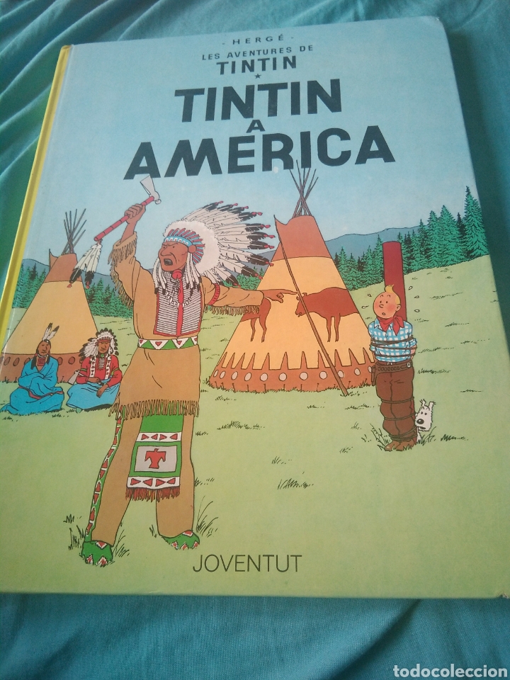 Libros: Libro comic Tintin a America en Catalan - Foto 1