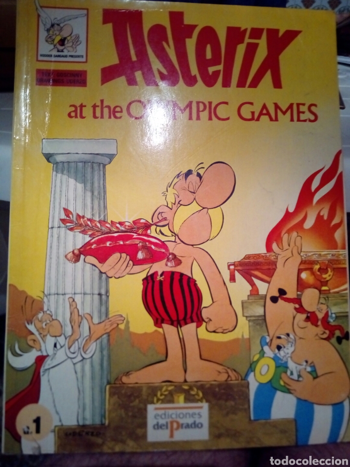 B&uuml;cher: Asterix at the olympic games comic en ingles