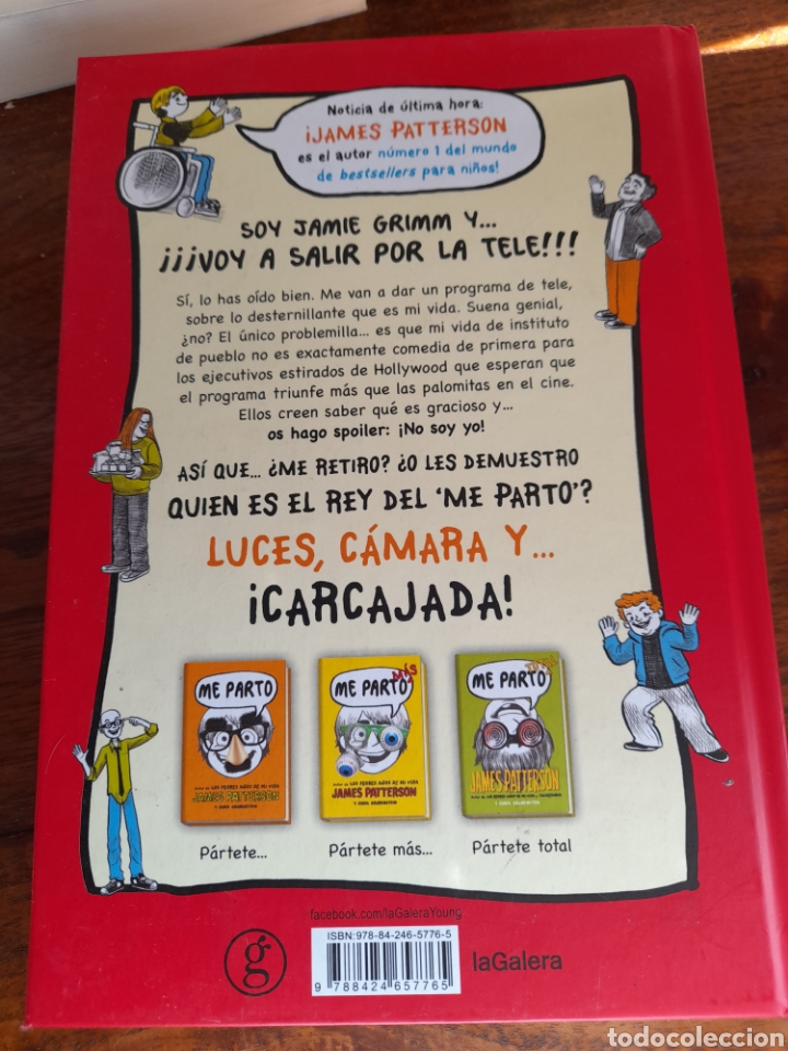 Libros: Me parto TV. James Patterson - Foto 2