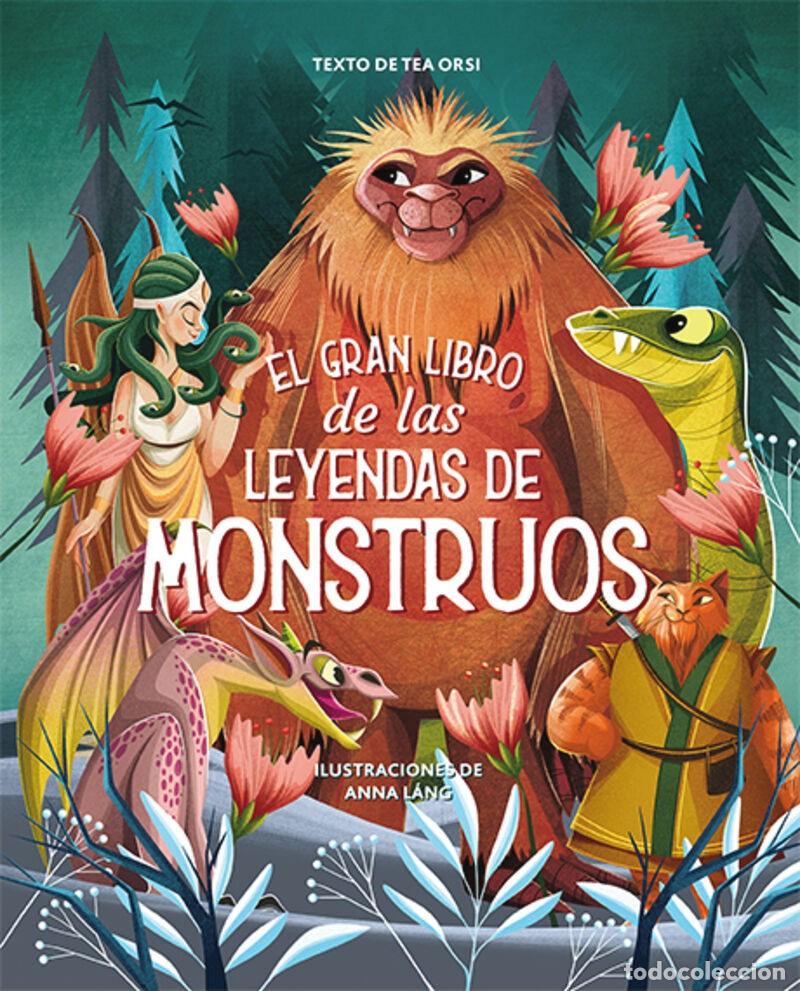 Libros: EL GRAN LIBRO DE LAS LEYENDAS DE LOS MONSTRUOS - Foto 1