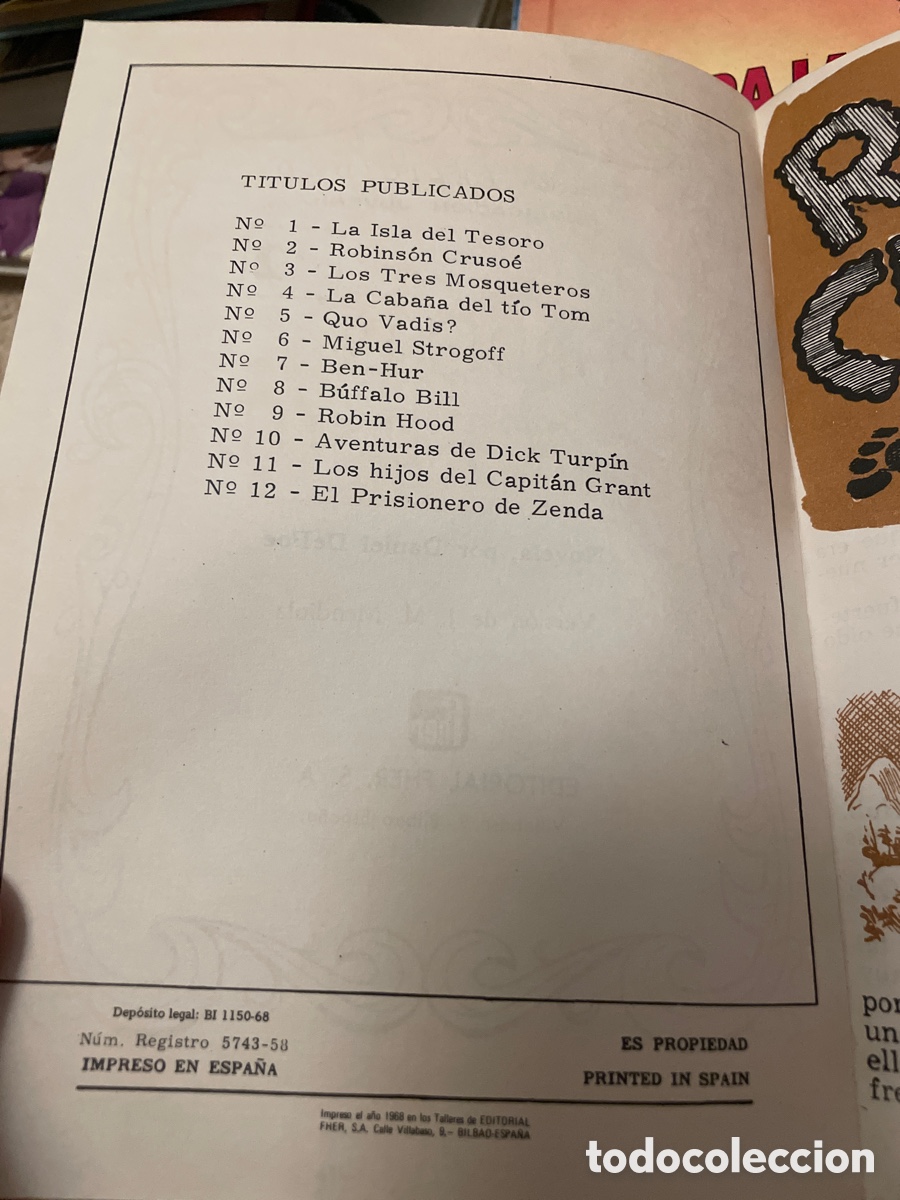 Libros: Robinson crusoe - Foto 3