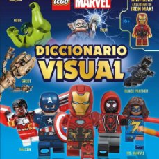 Libros: LEGO MARVEL - DICCIONARIO VISUAL - INCLUYE UNA MINIFIGURA EXCLUSIVA DE IRON MAN