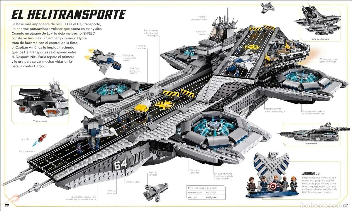 Libros: LEGO MARVEL - DICCIONARIO VISUAL - INCLU - Foto 2