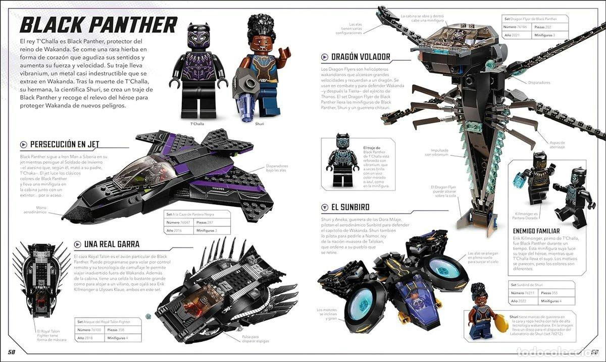 Libros: LEGO MARVEL - DICCIONARIO VISUAL - INCLU - Foto 3