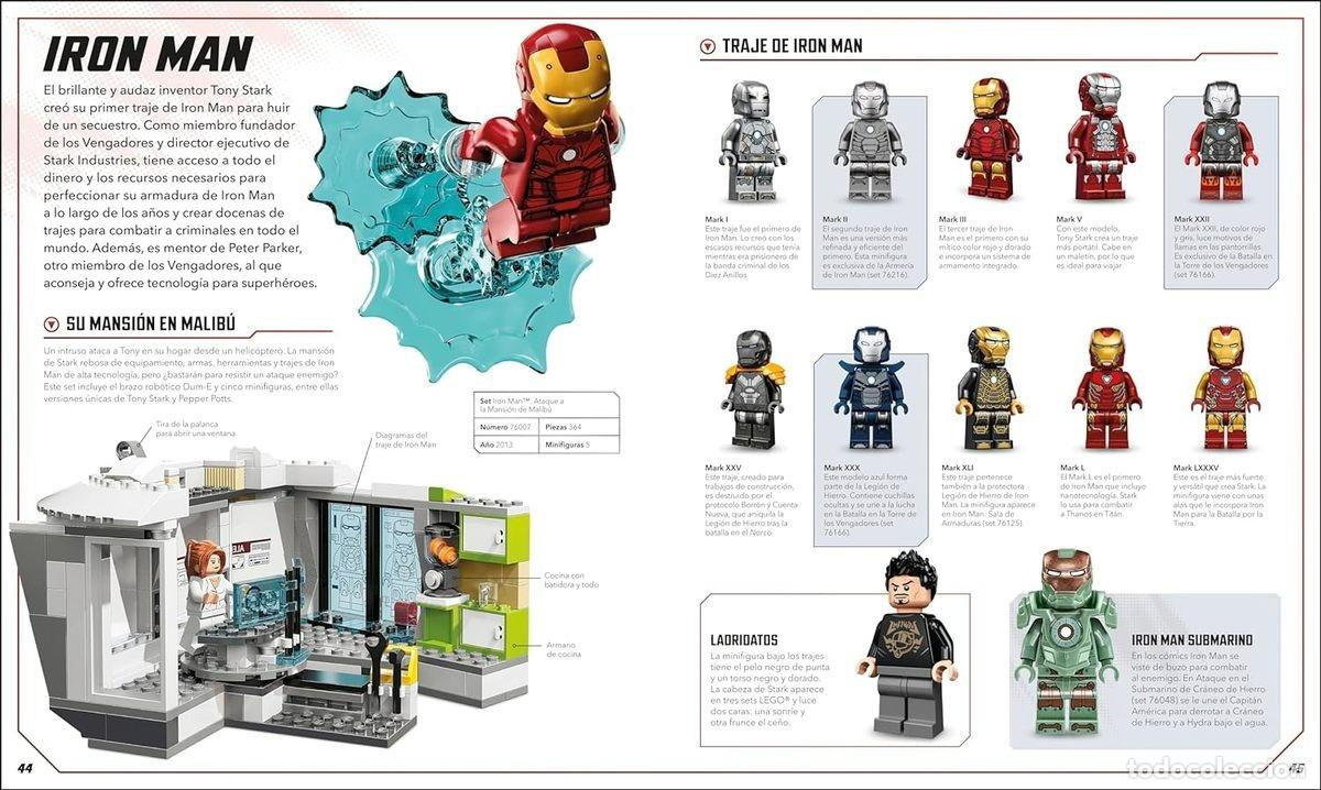 Libros: LEGO MARVEL - DICCIONARIO VISUAL - INCLU - Foto 4