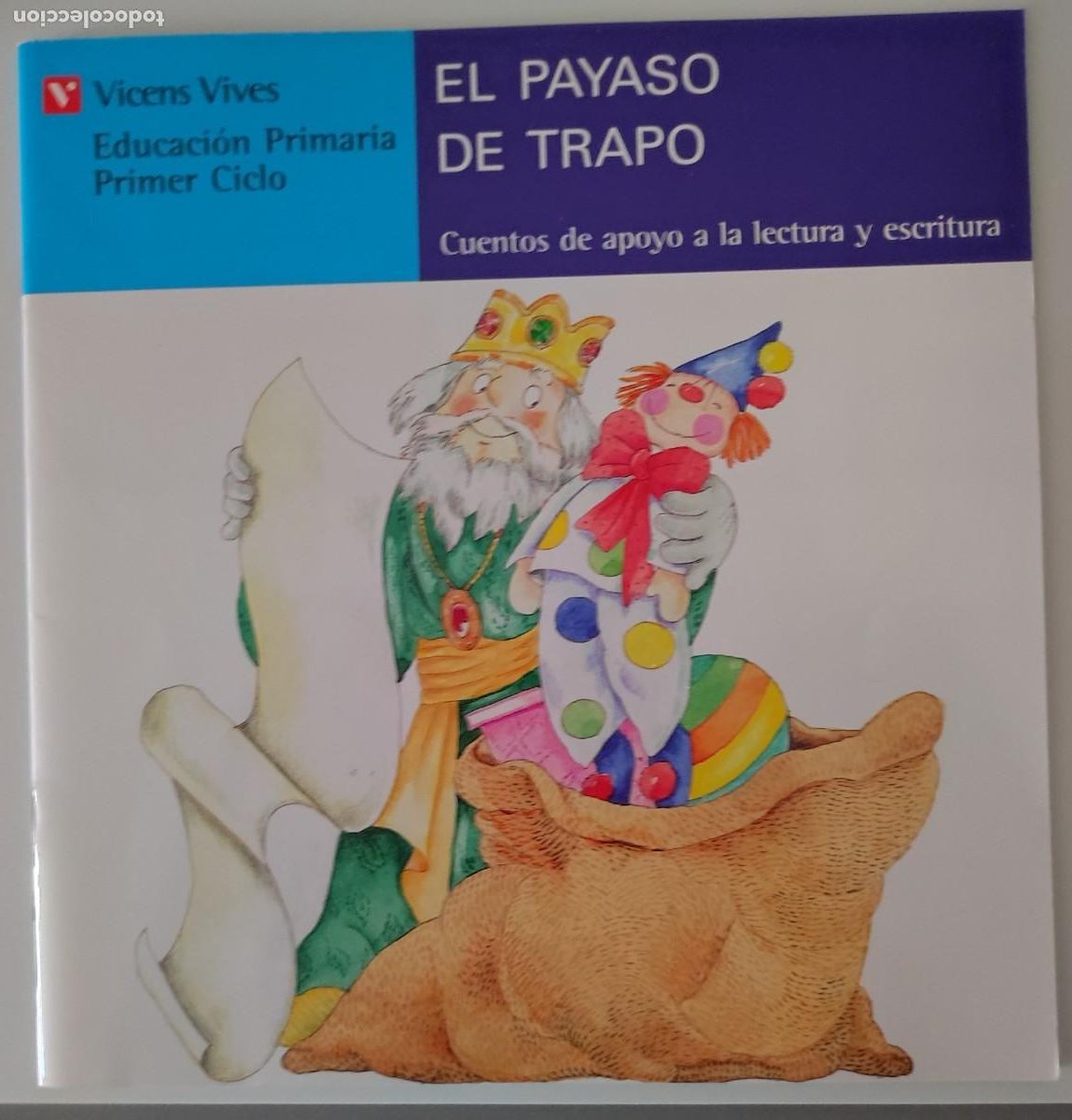 Libros: Cuento El Payaso de Trapo - vicens vives - Foto 1