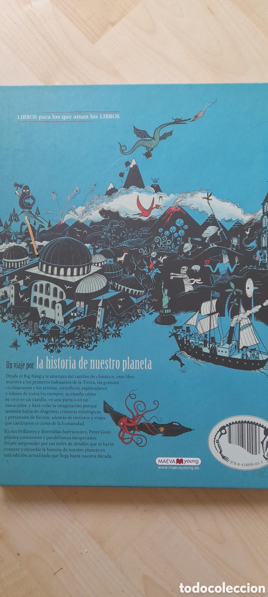 Libros: La l&iacute;nea del tiempo. Peter Goes - Foto 2
