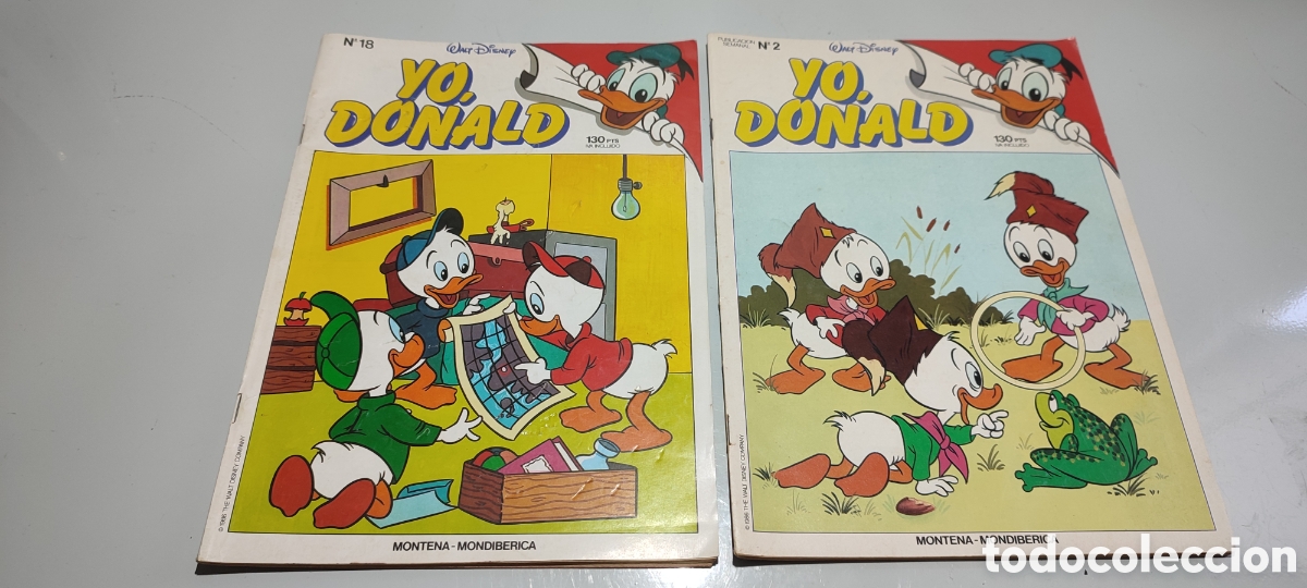 Libros: Lote dos libros Yo Donald Montena - Foto 1