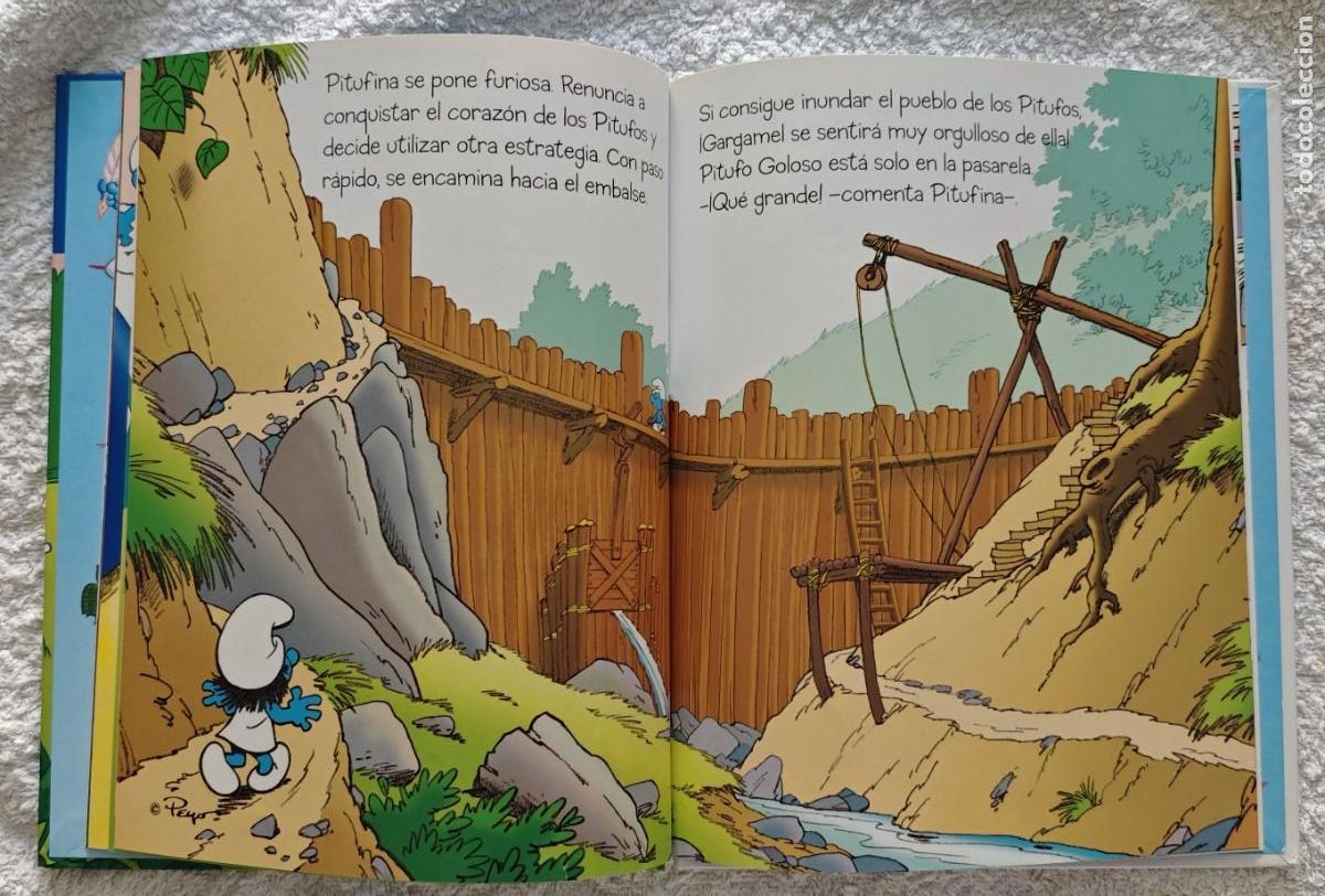 Libros: Los pitufos - Lote de 2 cuentos - Foto 4