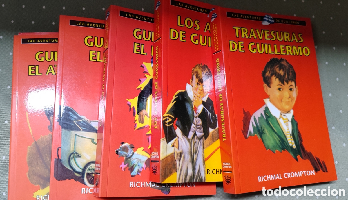 Libros: Las aventuras de Guillermo. 5 libros - Foto 1