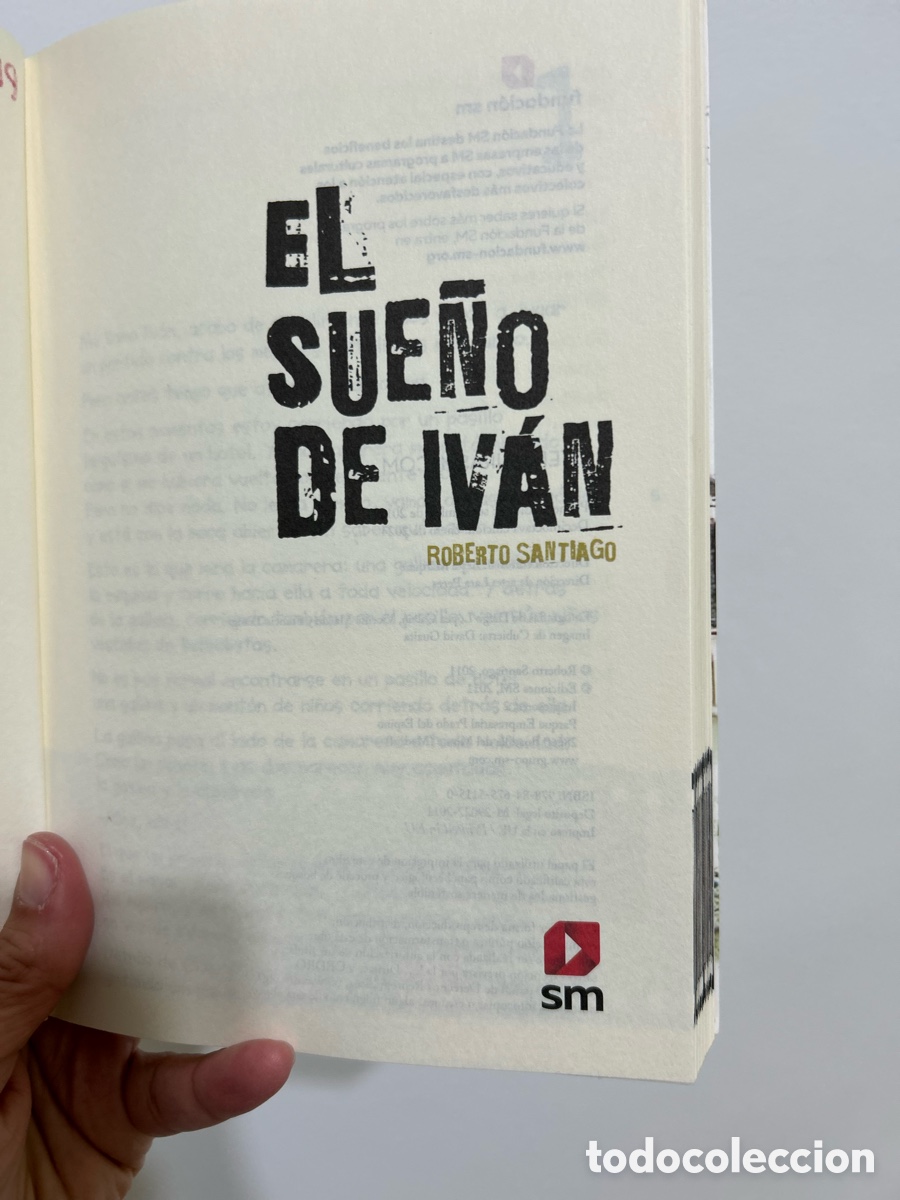 Libros: El sue&ntilde;o de Iv&aacute;n editorial SM - Foto 3