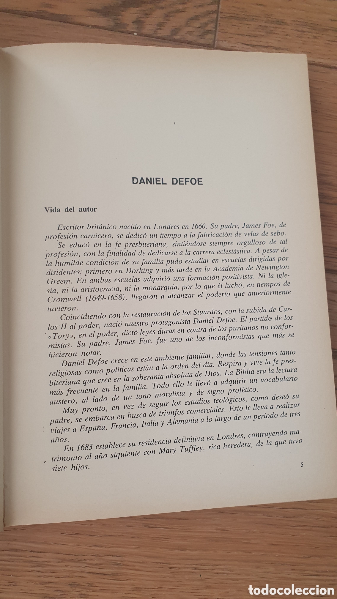 Libros: Libro Robinson Crusoe, versi&oacute;n integra de Daniel Defoe - Foto 5