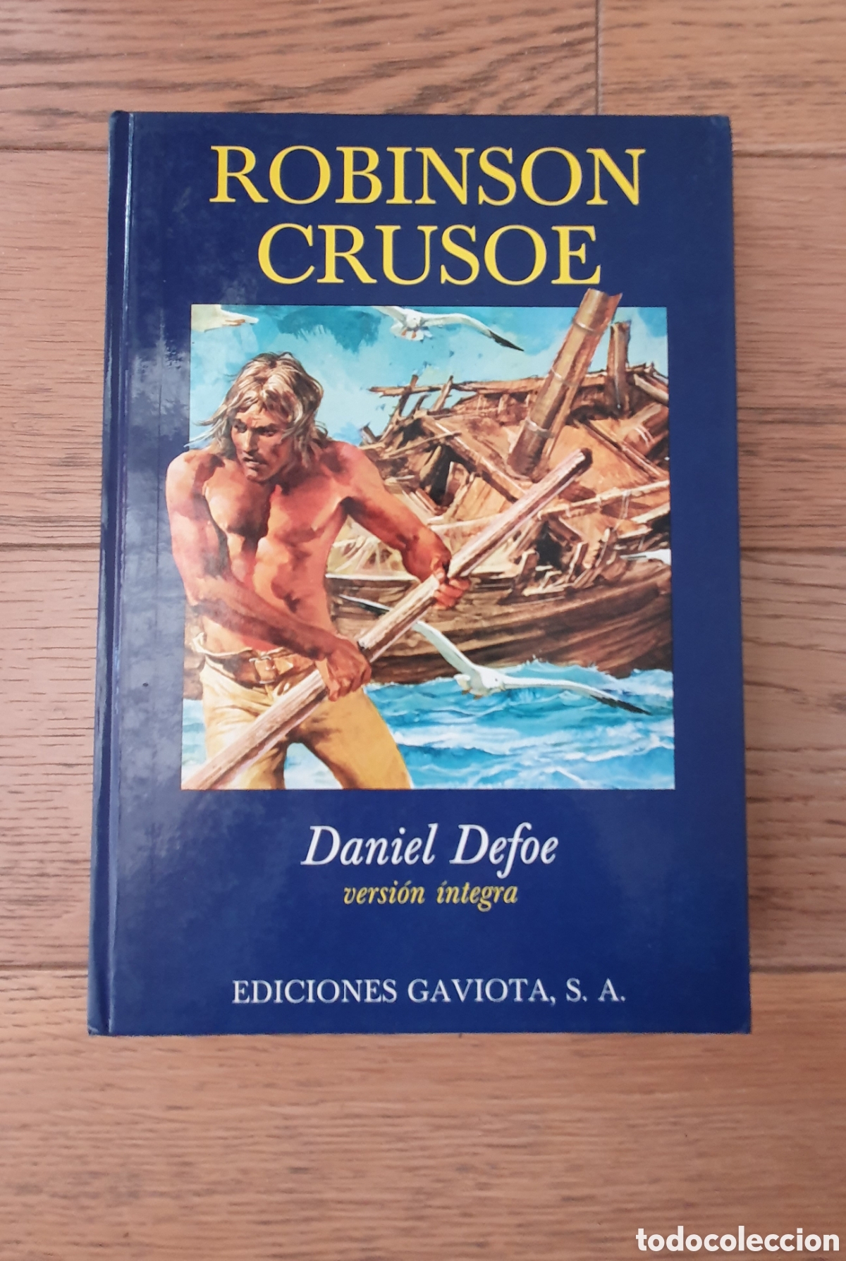 Libros: Libro Robinson Crusoe, versi&oacute;n integra de Daniel Defoe
