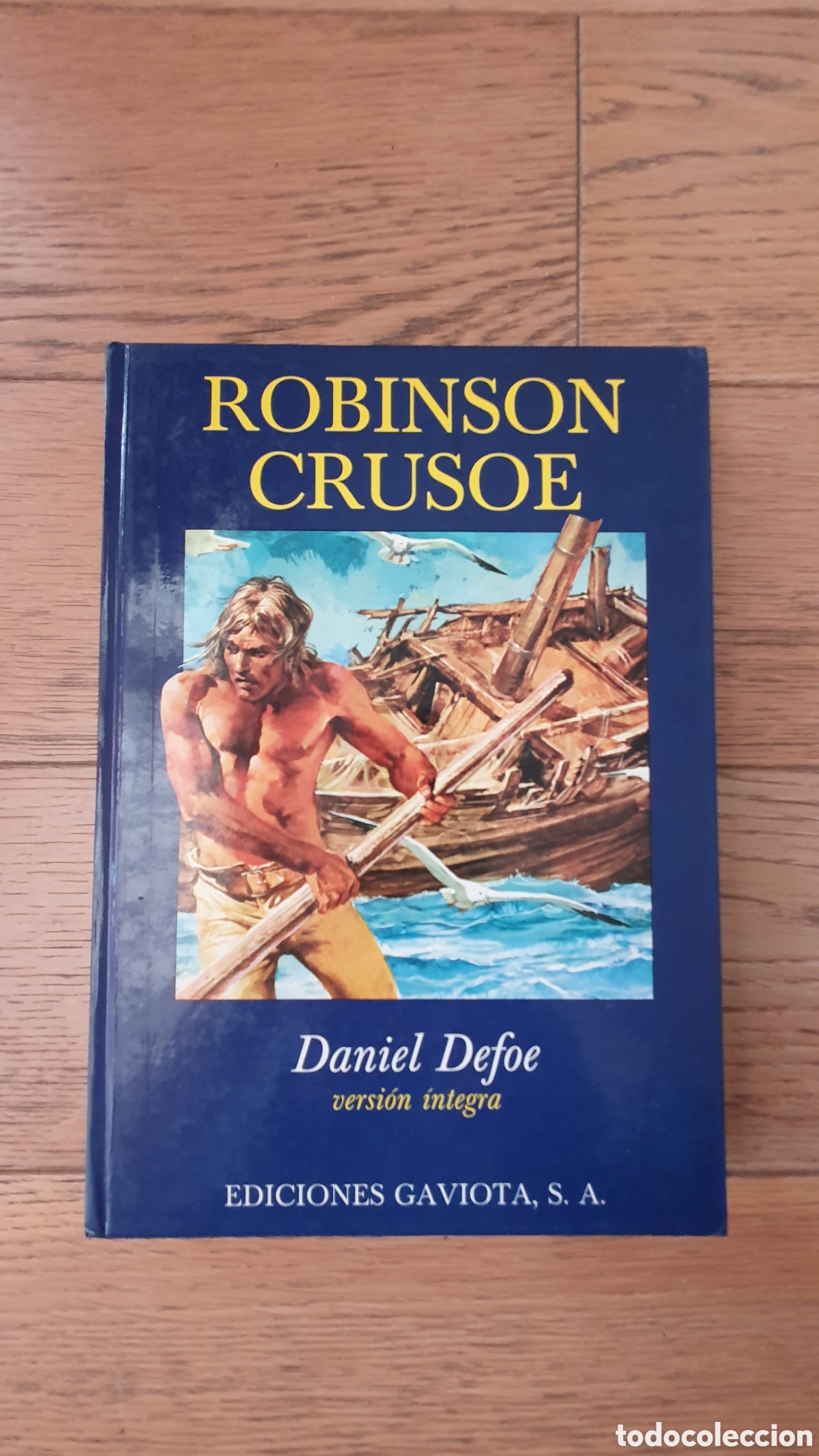 Libros: Libro Robinson Crusoe, versi&oacute;n integra de Daniel Defoe