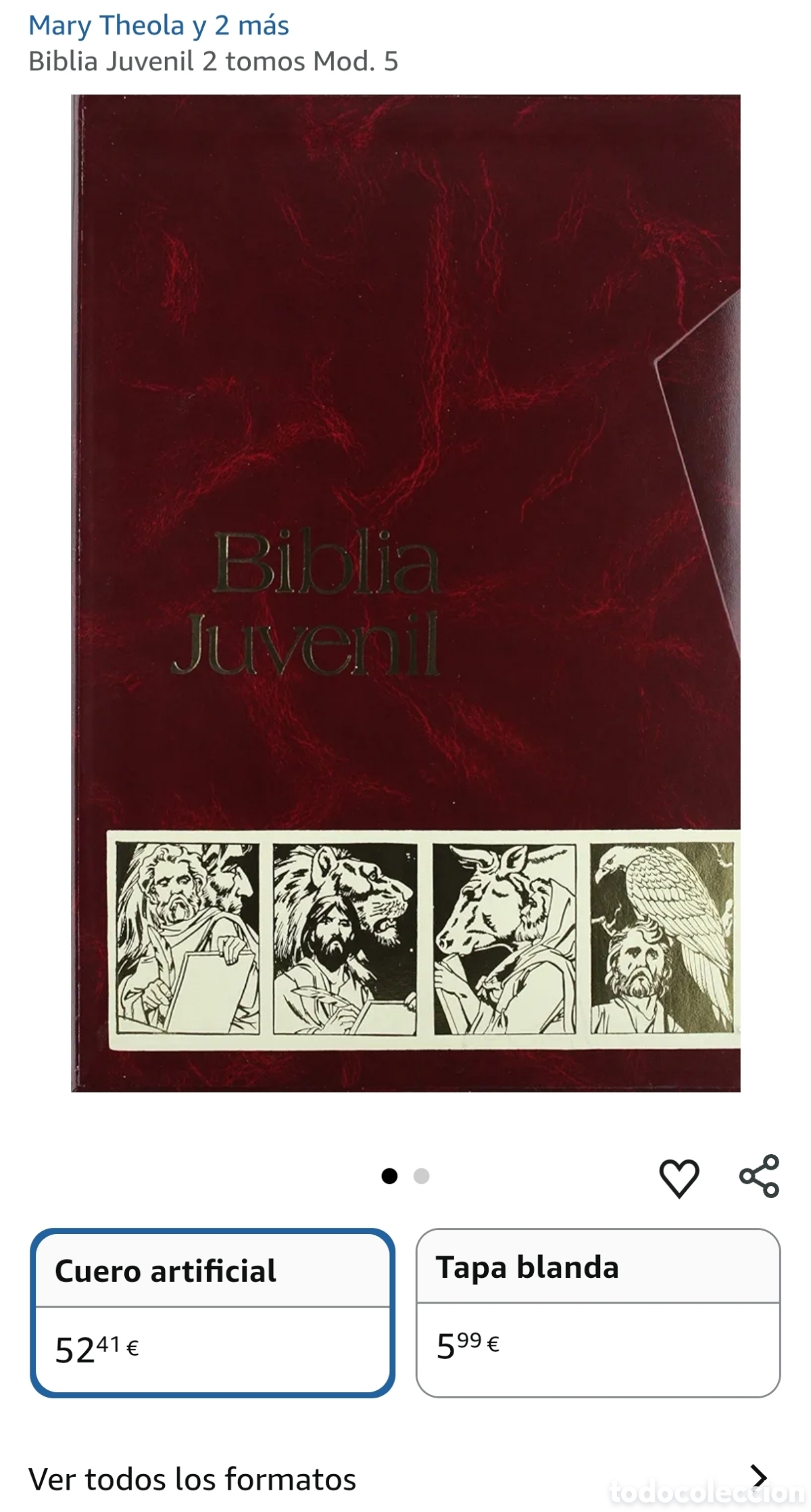 Libros: Biblia juvenil dos tomos - Foto 2