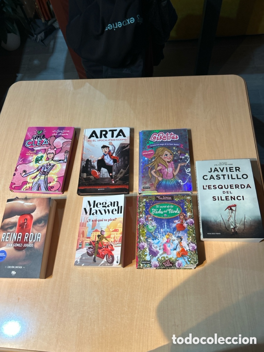 Libros: Lote de 7 libros (juvenil + novelas conocidas)