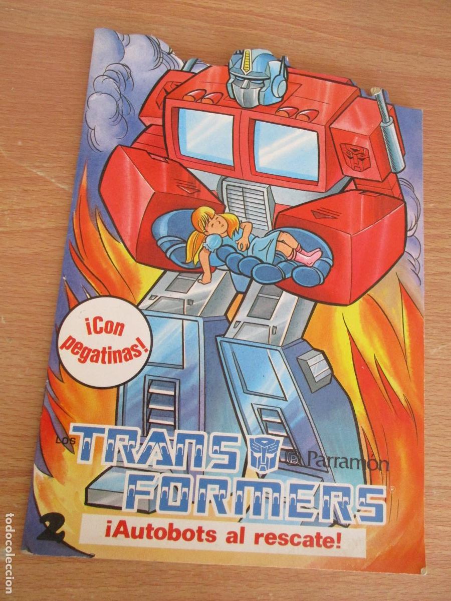 Libros: PARRAM&Oacute;N-TRANS FORMERS-&iexcl; AUTOBOTS AL RESCATE!-1986