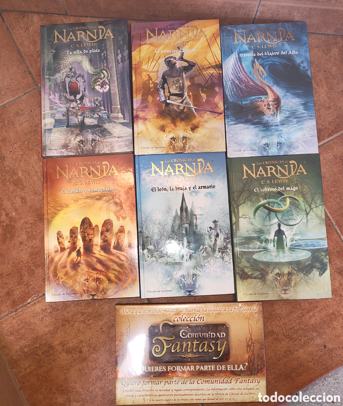 Livros: Colecci&oacute;n Completa Narnia 7 Libros Tapa Dura NUEVA