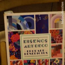 Libros: BENEDICTUS EDOUARD.DISEÑOS ART DECO.. Lote 300142158