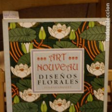 Libros: GRASSET EUGENE.DISEÑOS FLORALES ART NOUVEAU.. Lote 300142618