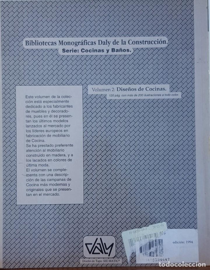 Libros: DISE&Ntilde;OS DE COCINAS- AA.VV.- DALY EDICIONES - Foto 2