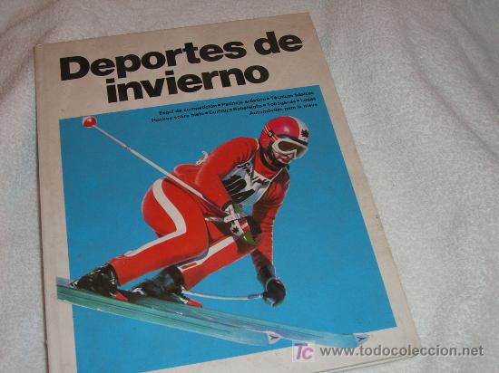 Coleccionismo deportivo: LIBRO  DEPORTES DE INVIERNO - Foto 1