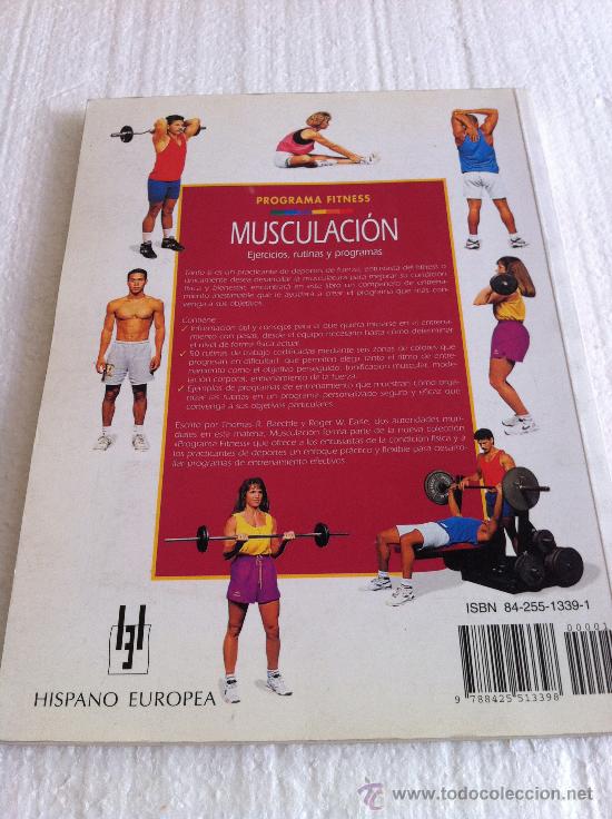 Coleccionismo deportivo: MUSCULACION: EJERCICIOS RUTINAS Y PROGRAMAS - Foto 2