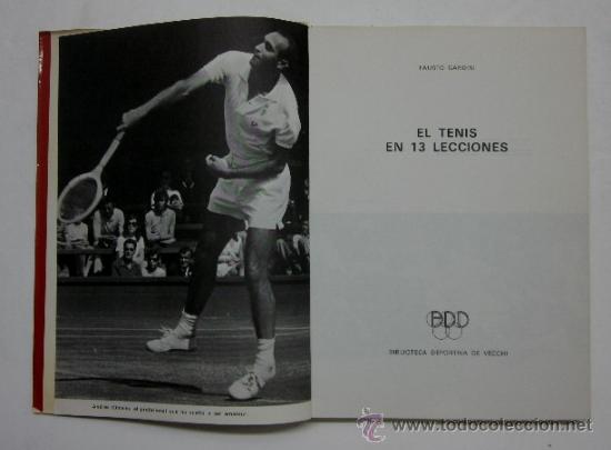 Coleccionismo deportivo: EL TENIS EN 13 LECCIONES - Foto 2