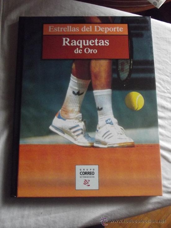 Coleccionismo deportivo: ESTRELLAS DEL DEPORTE - RAQUETAS DE ORO - Foto 1