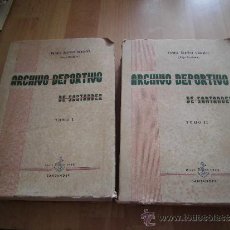 Coleccionismo deportivo: ARCHIVO DEPORTIVO DE SANTANDER.FERMIN SANCHEZ GONZALEZ(PEPE MONTAÑA)SANTANDER 1948 CON DEDICATORIA