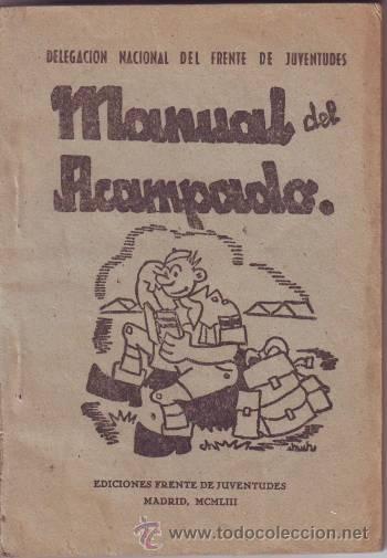 Coleccionismo deportivo: MANUAL DEL ACAMPADO. D&eacute;cima edici&oacute;n. 1953 - Foto 1