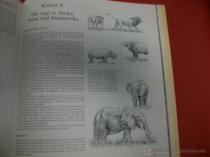 Coleccionismo deportivo: LIBRO DE CAZA (EN ALEM&Aacute;N) - ROBERT ELMAN - Foto 5