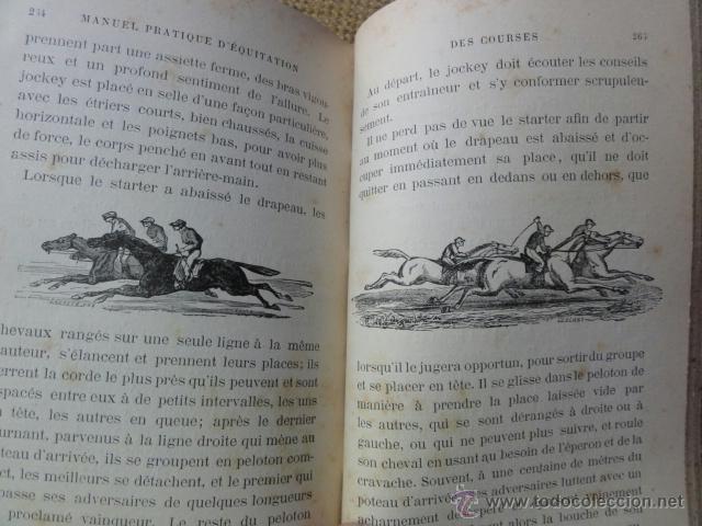 Coleccionismo deportivo: MANUEL D&acute; EQUITATION 1886 - Foto 3