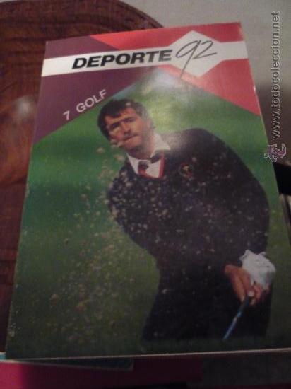 Coleccionismo deportivo: COLECCI&Oacute;N DEPORTE 92.GOLF. - Foto 1
