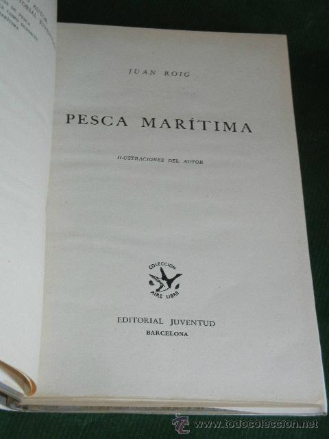 Coleccionismo deportivo: PESCA MARITIMA, DE JUAN ROIG, - Foto 2